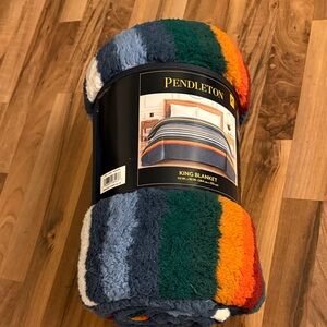 Pendleton Vibrant Striped King Blanket